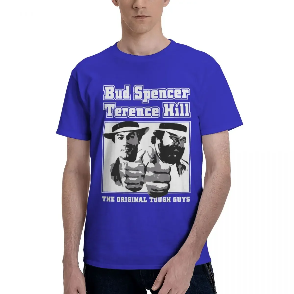 Customized Gifts Mens  men T Shirt Graphic Y2K Clothes Bud Spencer And Terence Hill Funny Retro T Shirt  men clothing  harajuku