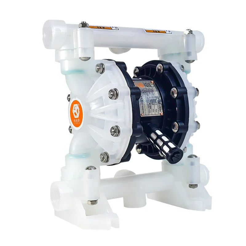 QBY3-10S Acid-Resistant Pneumatic Pump PP Chemical Industry Air Operated Diaphragm Pump