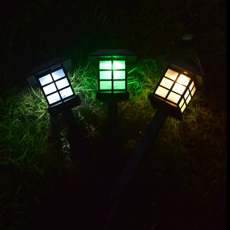 8pcs Led Solar Light for Garden Decoration Lawn Lamp Outdoor Home Pathway Bulb Light Sensor Waterproof Street Lamp Solar Lights