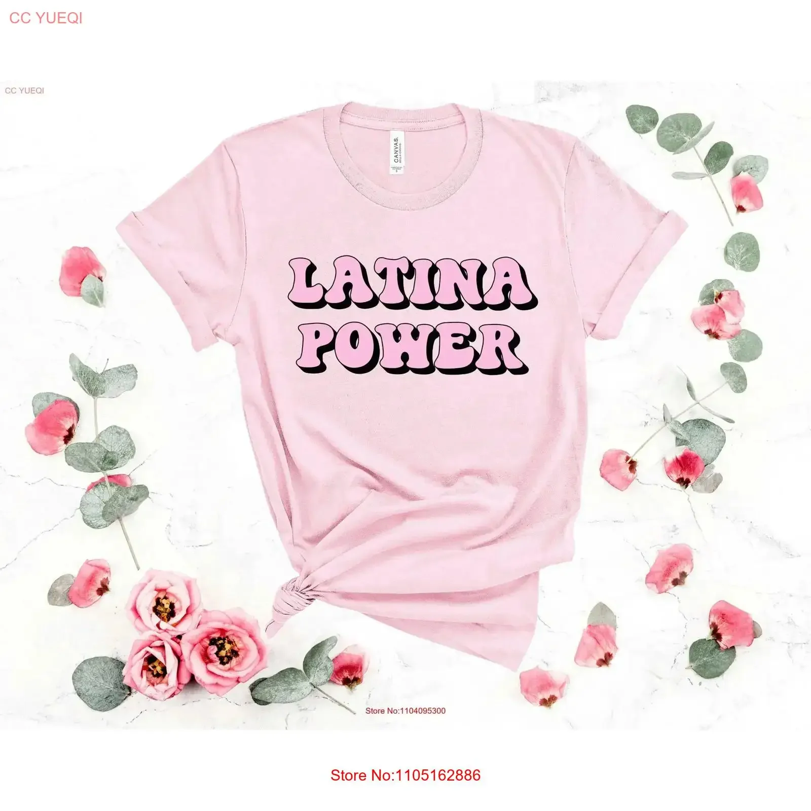 

Футболка Latina Power Hispanic Woman Morena Latin American Feminist винтажная стираная дизайнерская одежда унисекс универсальная растянутая