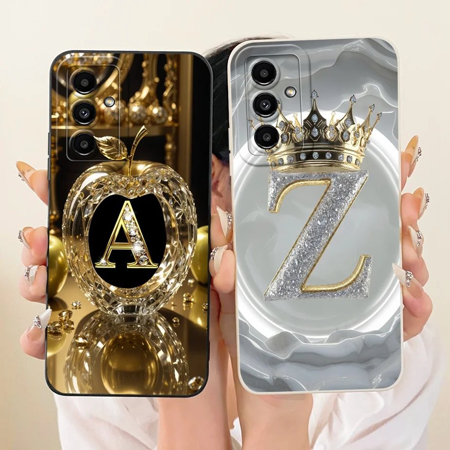 For Samsung Galaxy M14 M34 M54 5G Case New Couple Letters Cover Soft Silicone Case For Samsung M14 M 34 Galaxy M54 Fundas Bumper