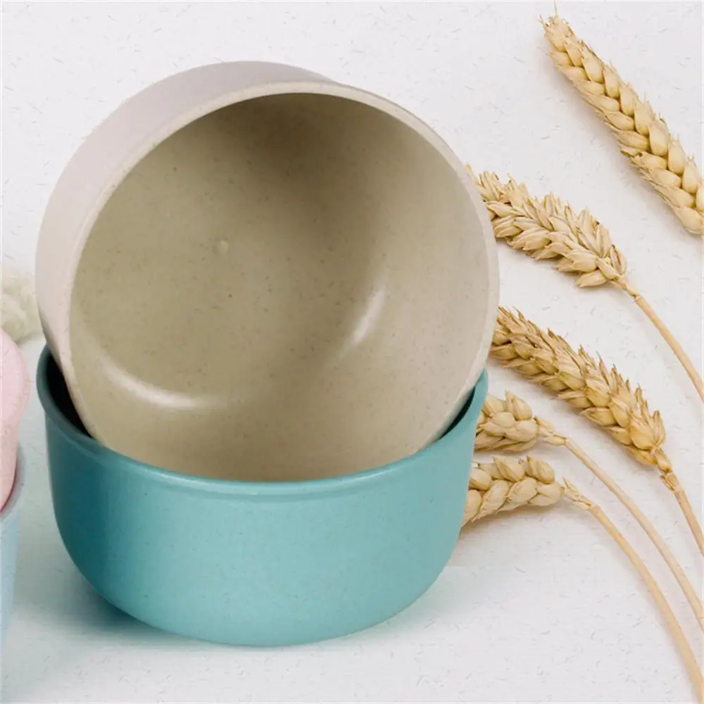 Safe Anti-drop Durable Dining Utensils Durable Innovative Sustainable Utensils Eco-friendly Durable Wheat Straw Bowls Eco Dishes