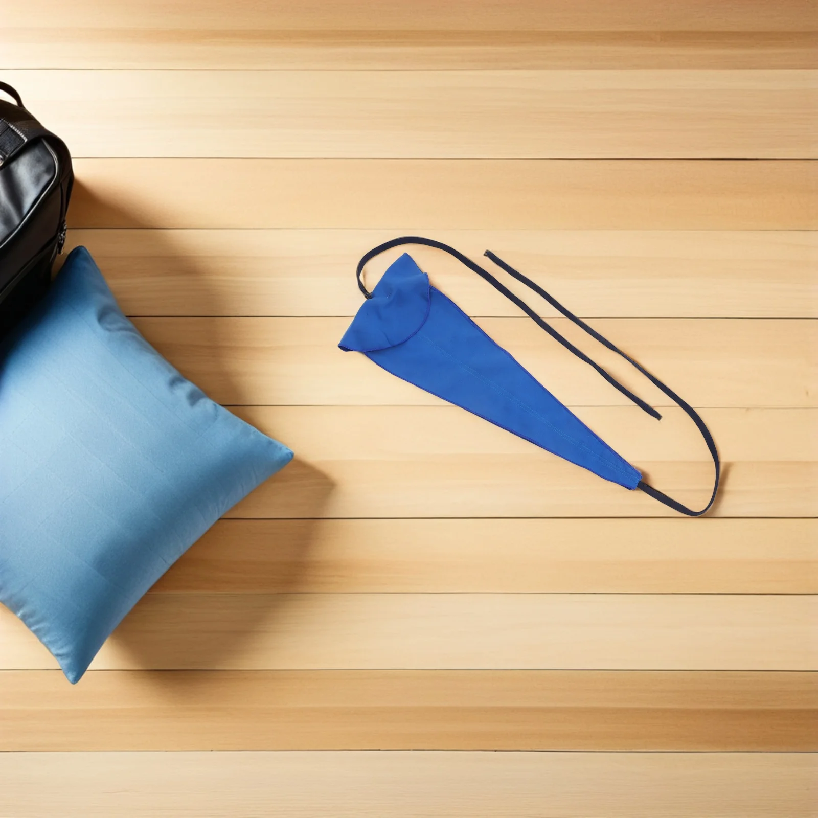 

Saxophone Cleaning Cloth Clarinet Interior Swab Universal Blue for Wind Instruments