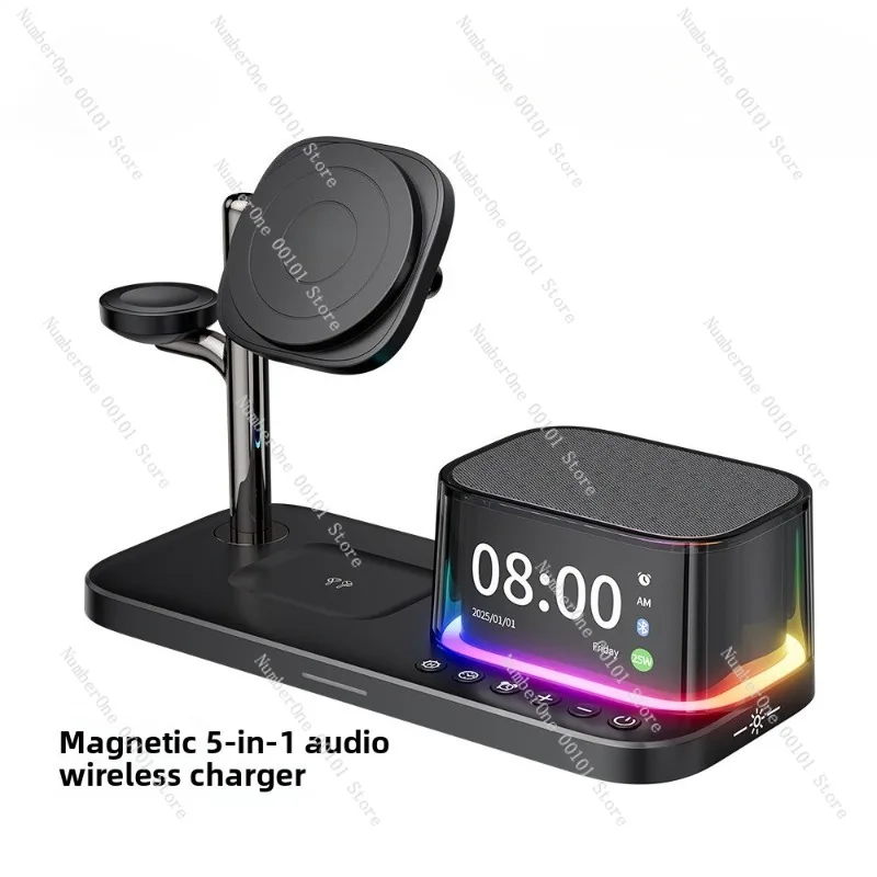 3-in-1 Wireless Charger | 2.2 Magnetic Design, 25W Fast Charging