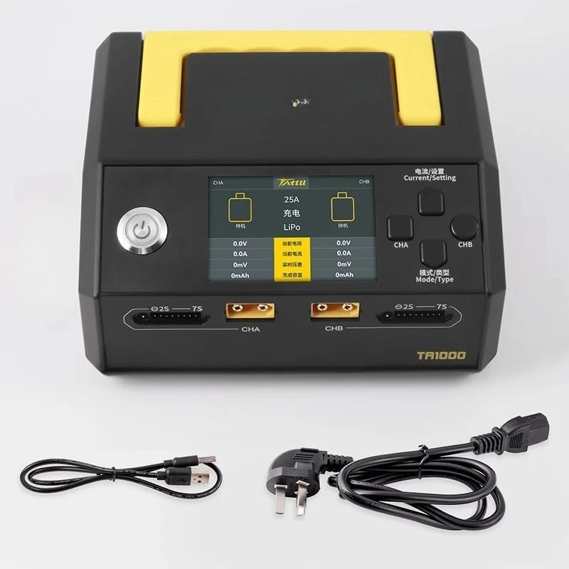 

TA1000W charger, dual-channel 25A genuine smart charger
