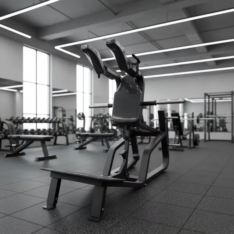 Commercial Professional Steel Safety Hack Squat Machine with Leg Press Plate Loaded for Legs Gym Equipment Universal Application