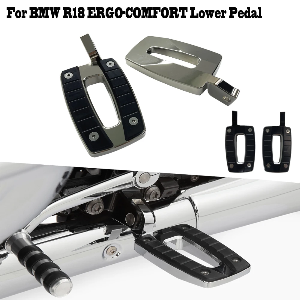 For BMW R18 R 18 Classic 2020 2021 2022 ERGO-COMFORT lower Footrests driver Pedal Wide Footrest pedals Motorcycle Accessories