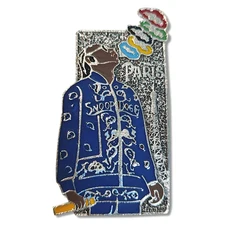 Snoop Dogg Enamel Brooch Snoopdogg Pin Hiphop Rock Trendy Jewelry Backpack Lapel Badge Souvenir Gifts