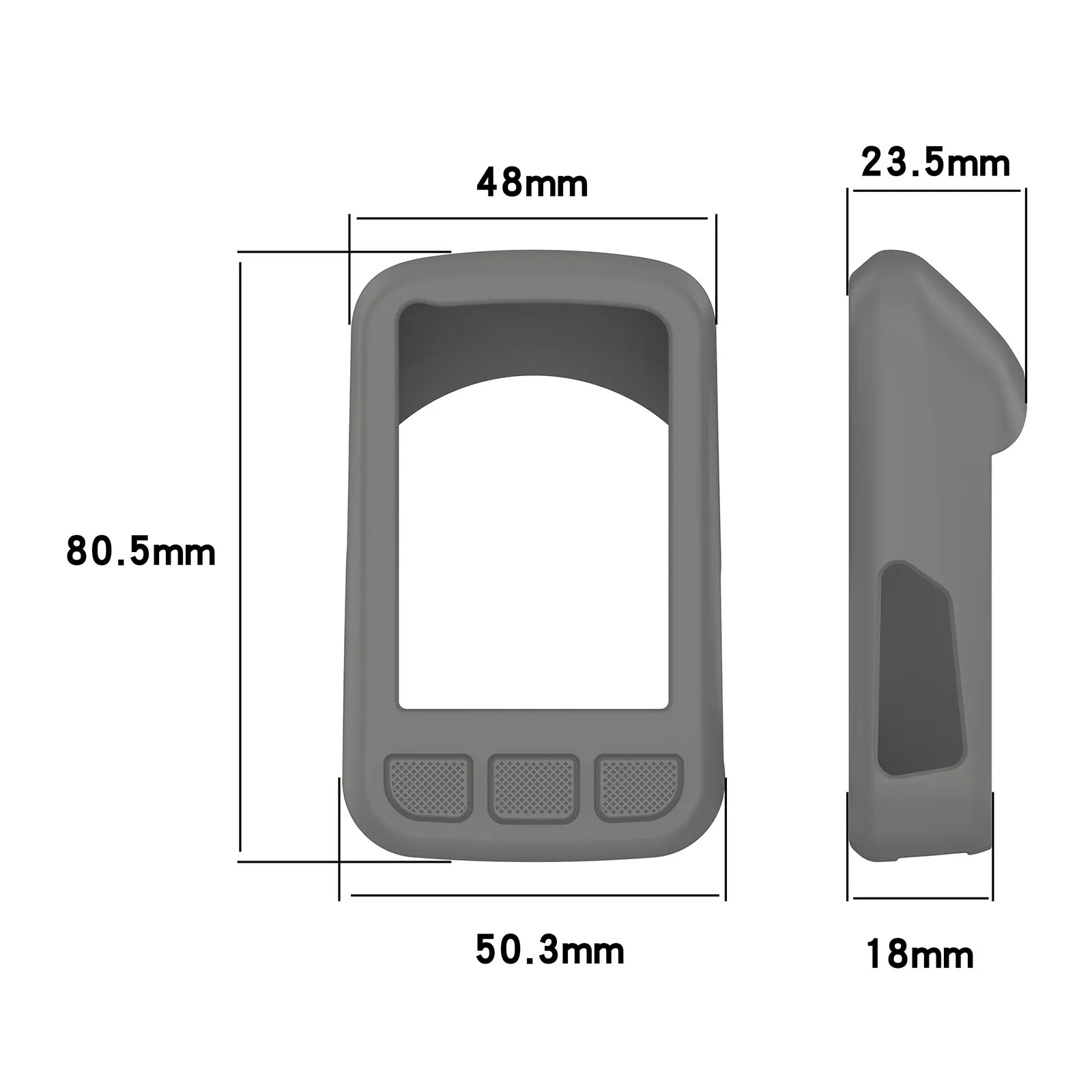 Étui de protection en silicone pour Wahoo Elemnt Bolt V2, WFCC5