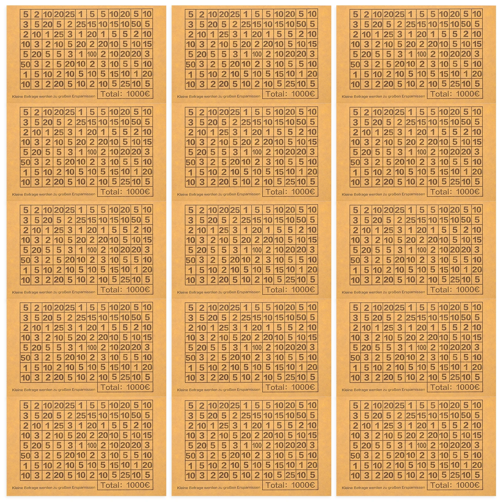 

40 Sheets Piggy Bank Stickers Adhesive Target Money Saving Good Looking Student