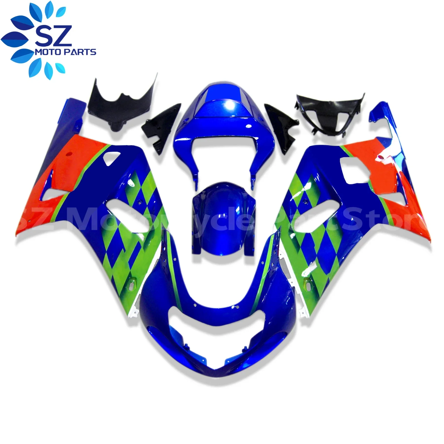 

Motorcycle Fairings Kit for SUZUKI GSXR600 750 K1 01 02 03 GSXR 600 GSXR750 2001 2002 2003 Bodywork Set