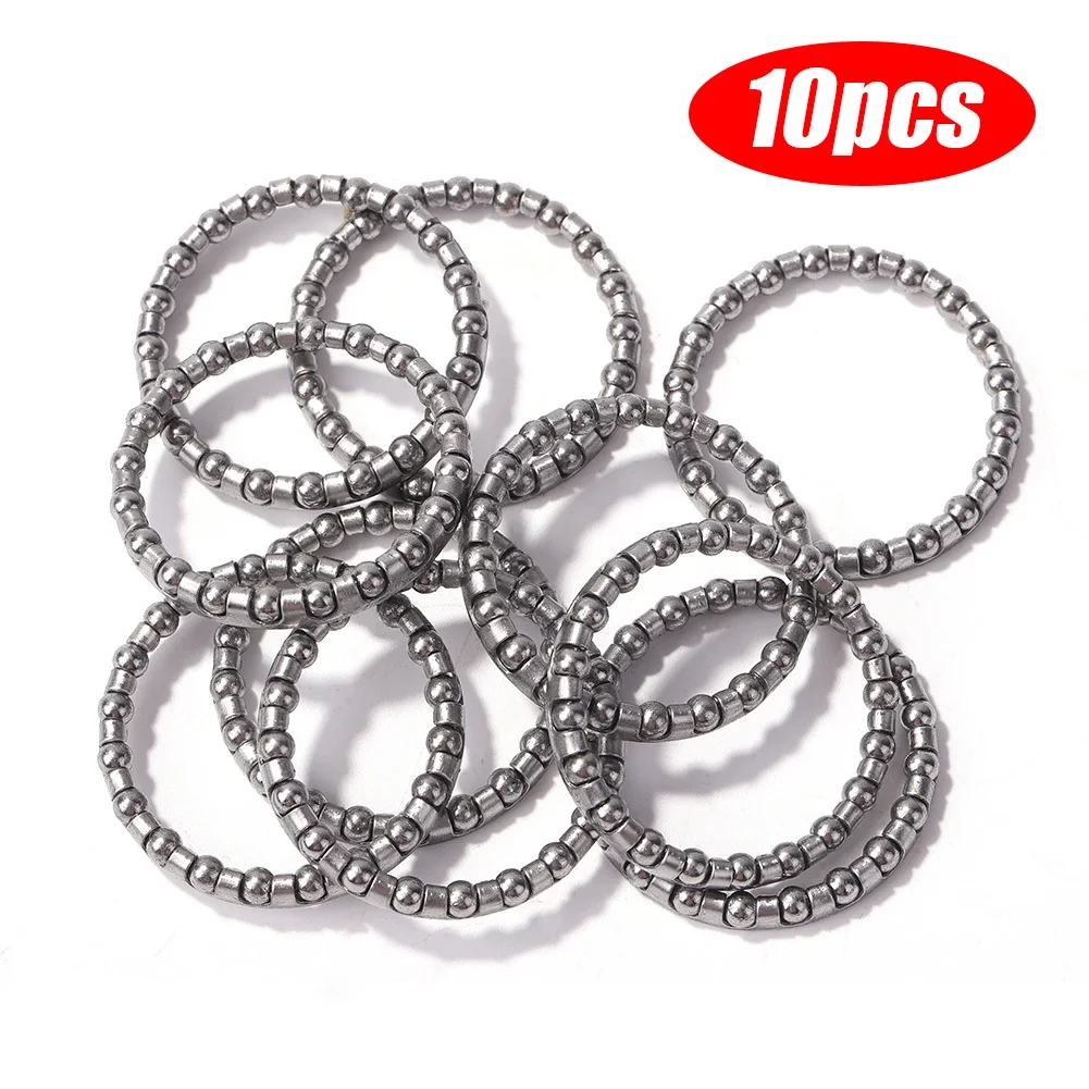 10Pcs/Set MTB Road Bike Ball Bearing for MTB Mountain Bicycle Cycling Accessory for 34/44mm Front Fork Headset Cycling Accessory