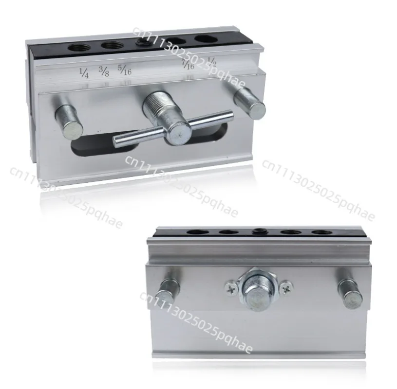 For Straight Hole Positioner, Plank Connection Drill Positioner Vertical Punch Fixture, Round Wood Pin Positioner
