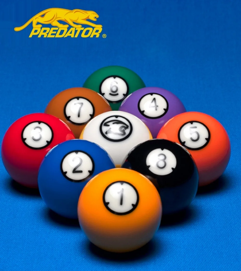 Predator-arcos ii Billiards、セミリジールボールセット、2 -1/4"