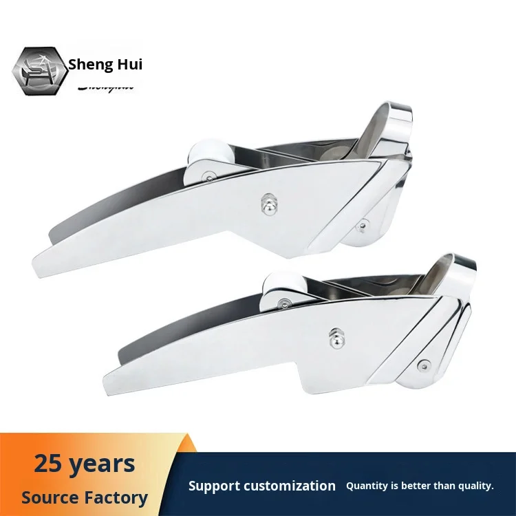 رائجة البيع الفولاذ المقاوم للصدأ 316 ملحقات الأجهزة البحرية الجديدة عبر الحدود مرساة قوس مقطورة مرساة رف يخت مرساة رافع #5