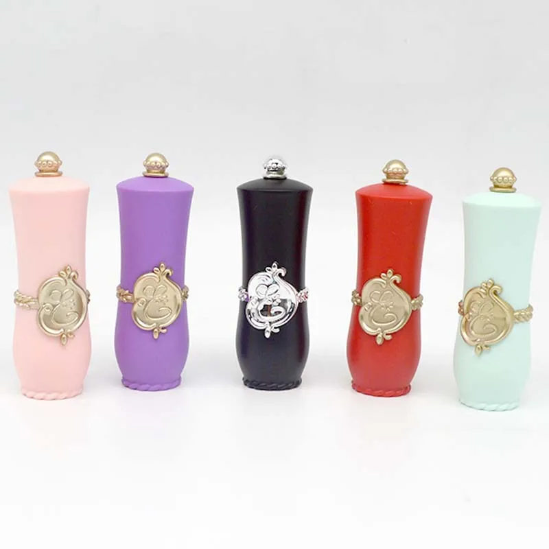 10 Stuks 12.1 Mm Lippenstift Buis Lege Cosmetische Container Zwart Rood Diy Lippenbalsem Container Lipgloss Lip Stick Verpakking make-up Tool