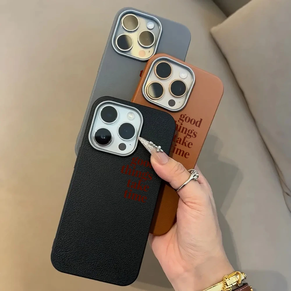 Luxuriöse Hülle mit Glückszitaten für iPhone 16 Pro Max, iPhone 17, 11, 12, 13 ProMax, 14, 15, 16 Plus, 7, XS, XR, stoßfeste Schutzhülle – Detail 1
