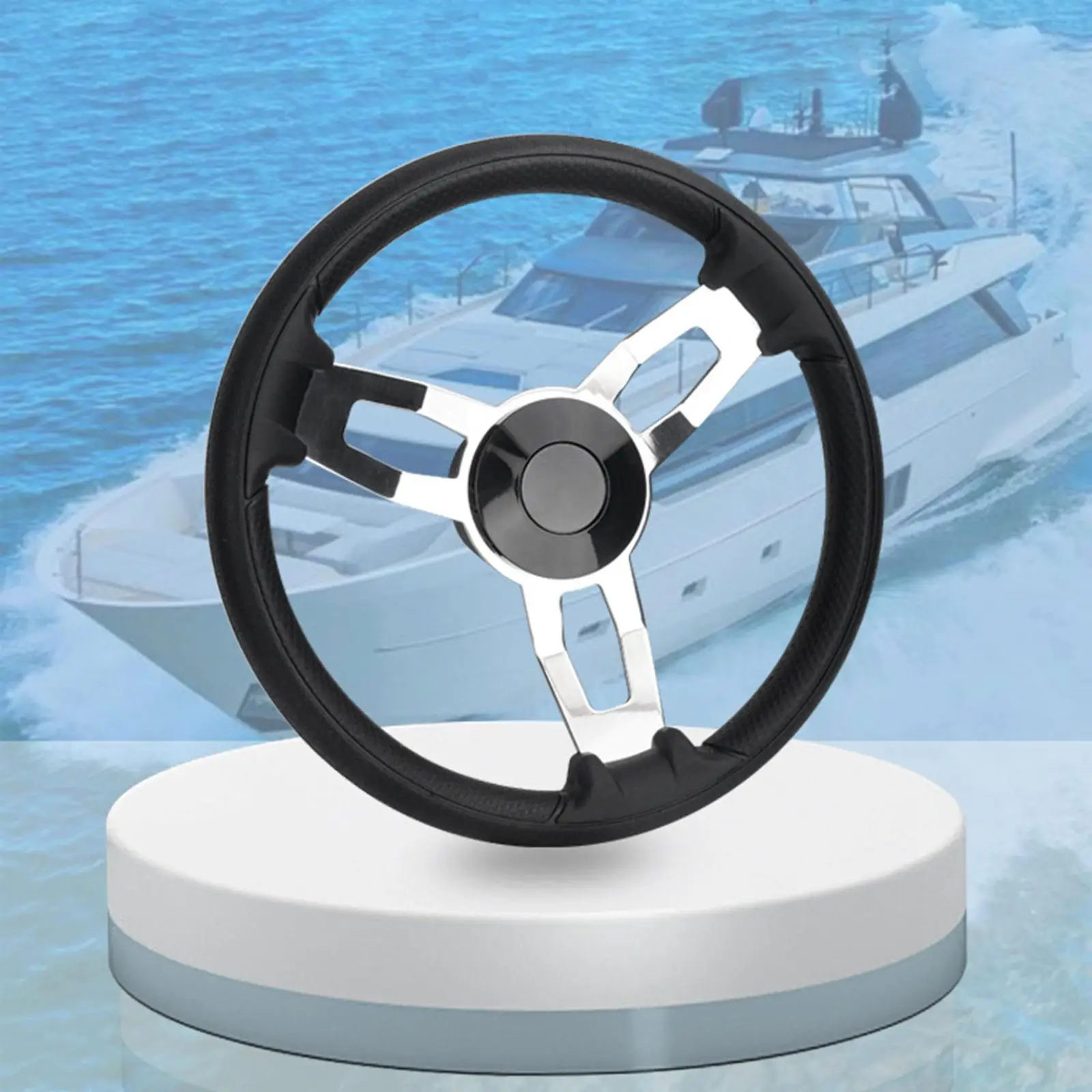 

Прочный руль из алюминиевого сплава для морских судов: легкая установка, аксессуар для лодок, автодомов, яхт, скоростных катеров