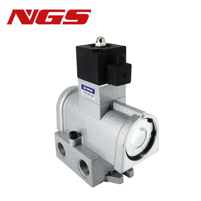 

K23JD-08/10/15/20/25 AC220V DC24V 2 Position 3 Way Solenoid Valve Pneumatic Component Single Electronic Reversing Valve