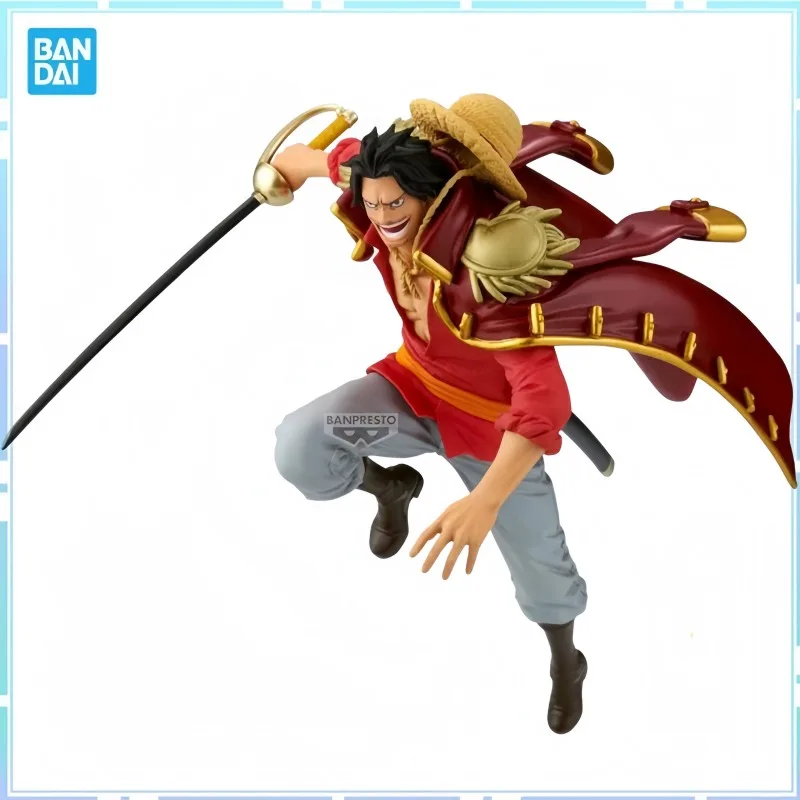

Bandai Banpresto Official Anime One Piece BATTLE RECORD COLLECTION Gol D Roger PVC Action Figure Collectible Model Toy Gifts