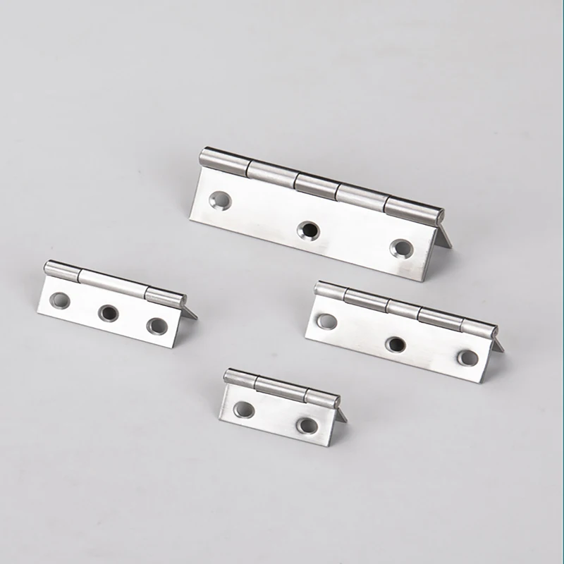 

Stainless Steel Thickened Flat Opening Small Hinge for Cabinet Door Gift Box Mailbox - Silent Mini Hinge For Home Improvement