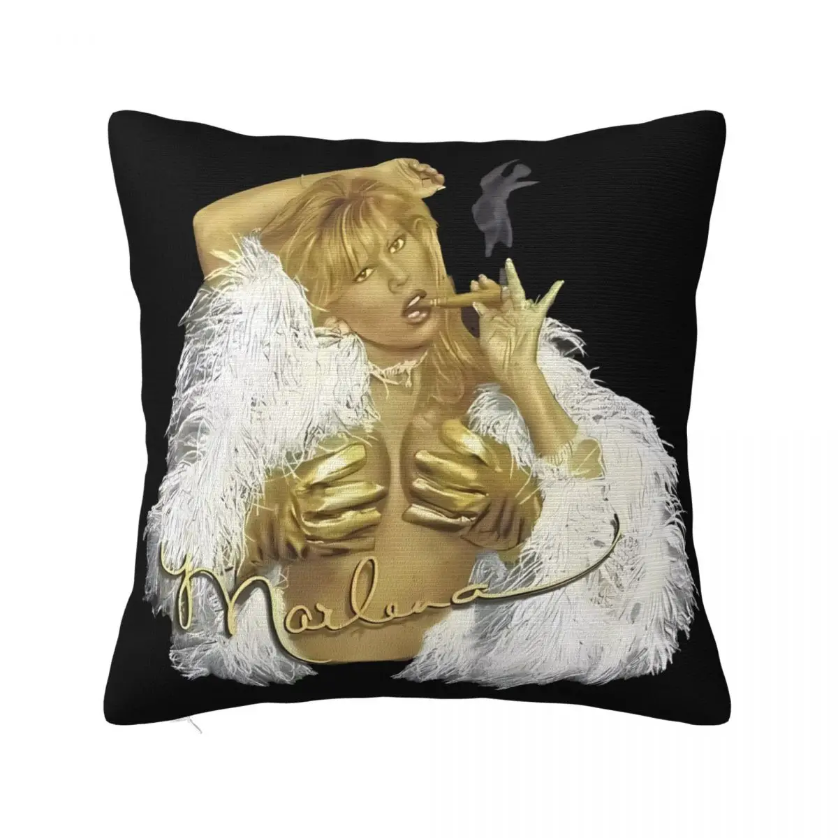 Goldust Marlena Divas Wwf Wrestling Headboards Pillow Covers Throw Pillow Covers Pillow Case Pillow Cover