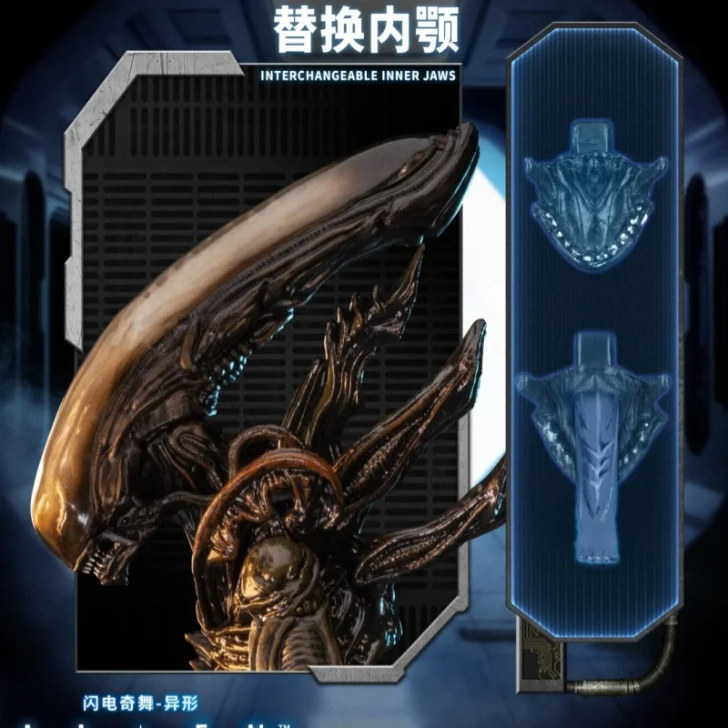 

52TOYS Xenomorph Lightning Groove Articulated Action Figure Statue Ornament Gift Toy