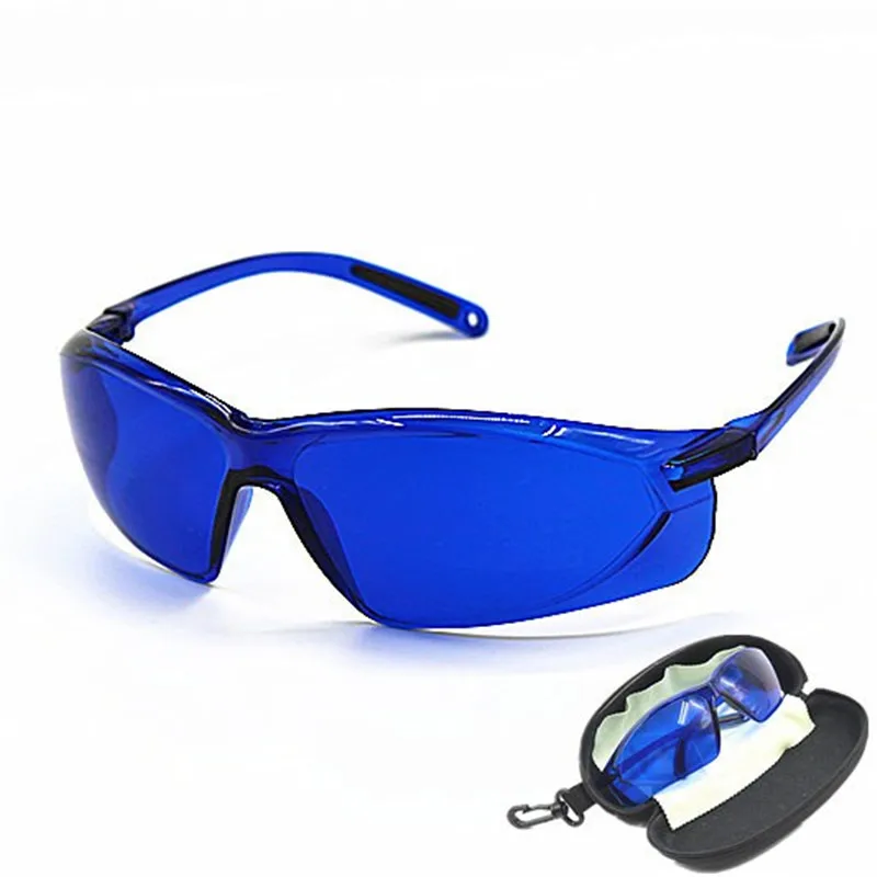 golf finding glasses,Golf Ball Finder Professional Lenses Glasses,Sports Sunglasses Fit for Running Golf Driving,ship with case view 2