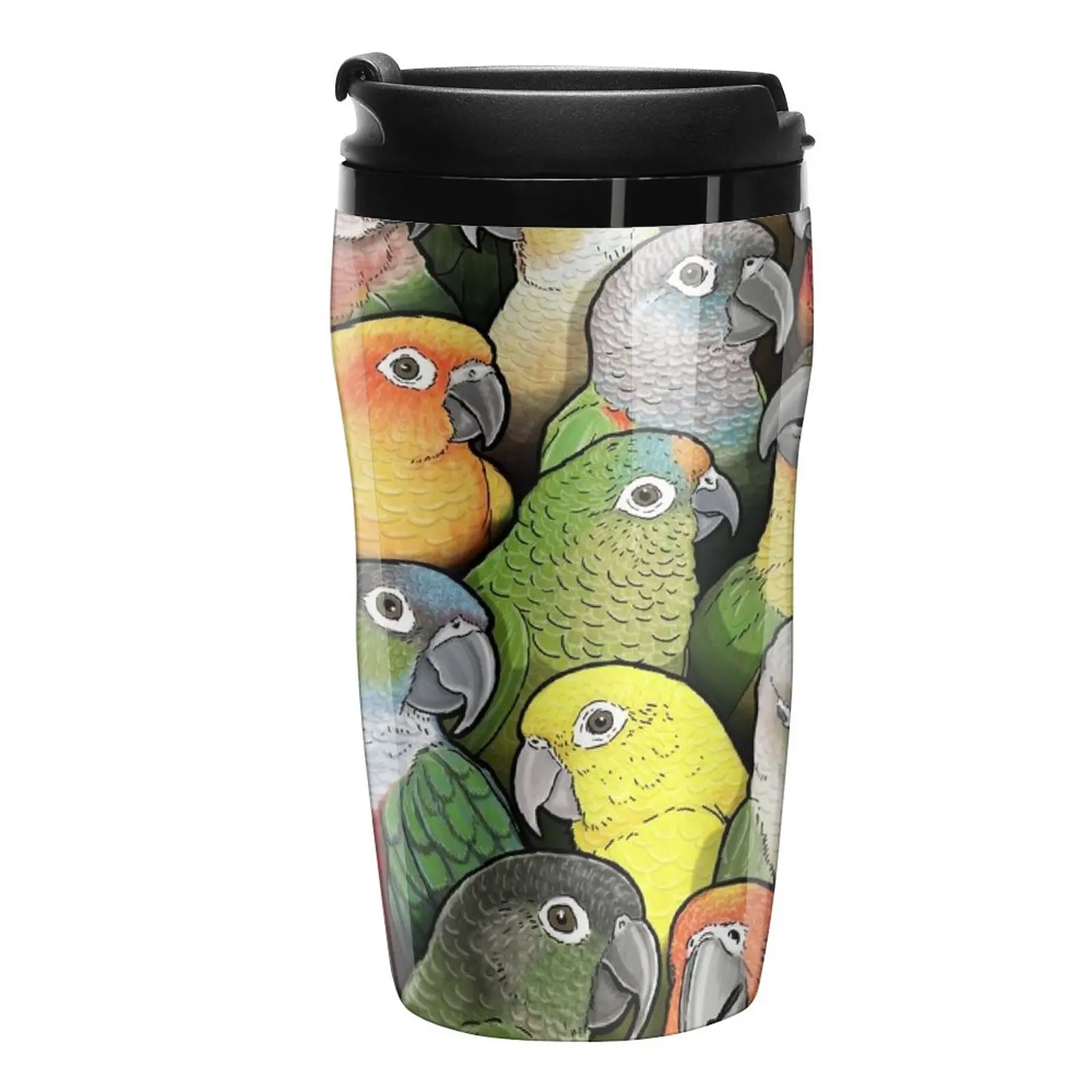 New Colour of Conures Travel Coffee Mug Original And Funny Cups To Give Away Coffe Cup