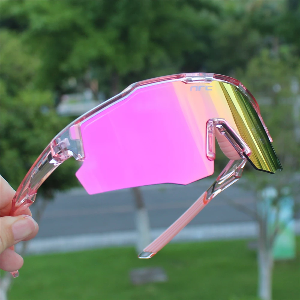 NRC UV400 TR90 Radsport-Sonnenbrille, Sport-Fahrradbrille für Männer und Frauen, MTB, Mountainbike, Angeln, Wandern, Reiten – Detail 4