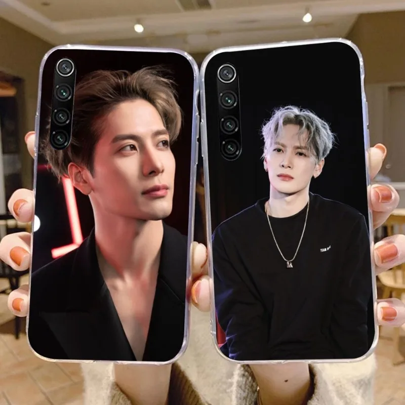 Team Jackson WANG Phone Case for Xiaomi 13 Lite 12 11T 10 9 Redmi Note 11 10 10S Pro 9 9A 8 Clear Phone Cover Funda