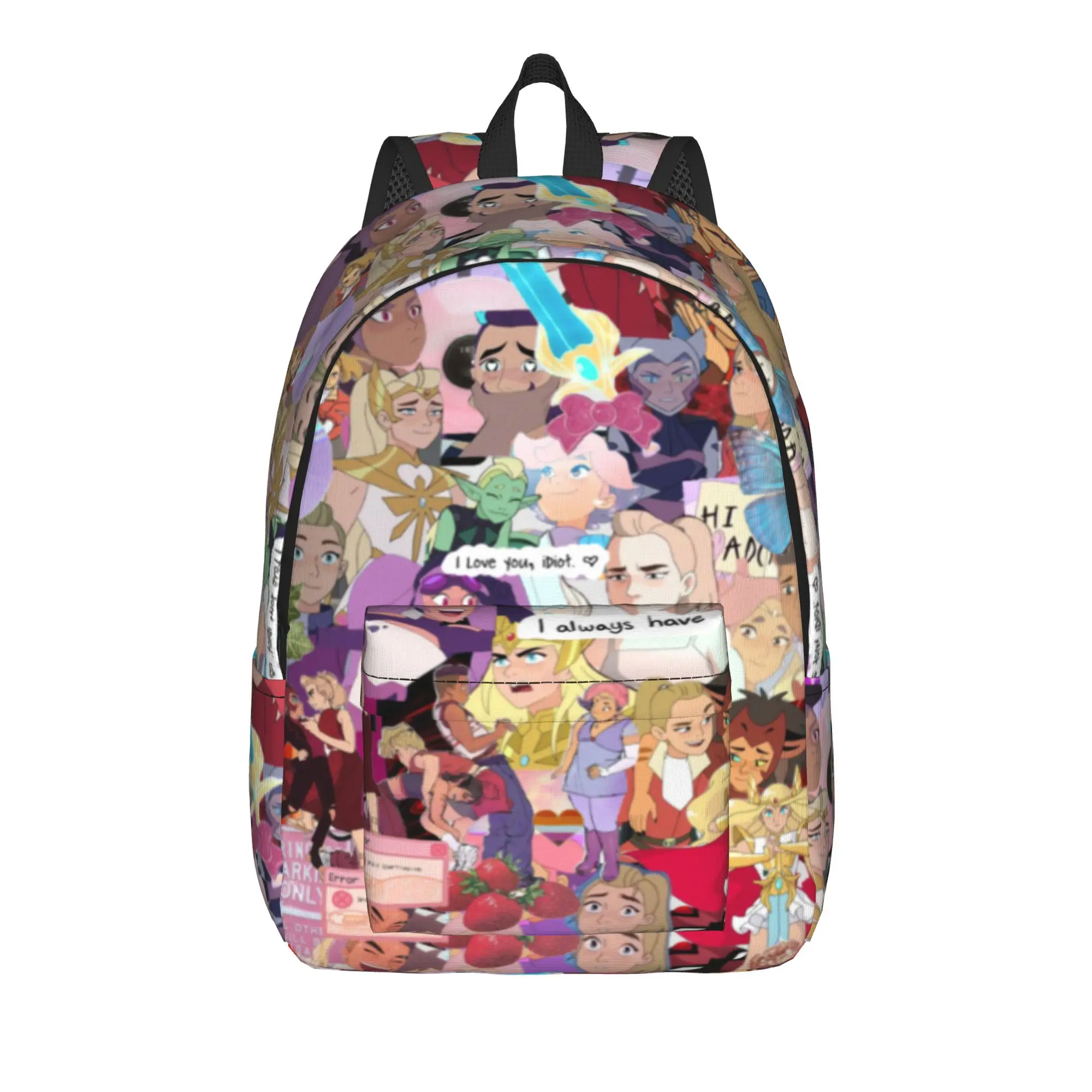 She-Ra and the Princesses of Power Backpack for Men Women Cool Student Hiking Travel Daypack  College Shoulder Bag Outdoor