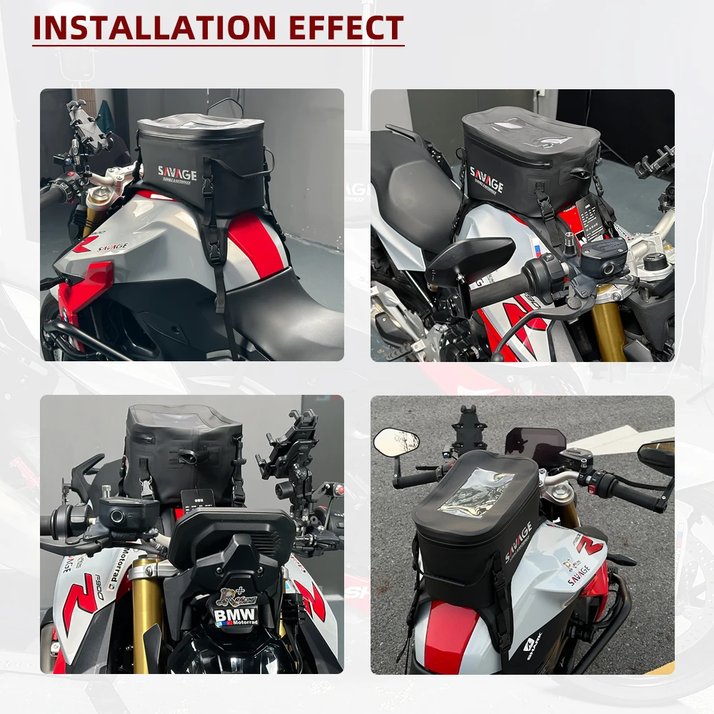S1000R 2025 Tank Bag Luggage For BMW S1000XR S1000 XR R 2015-2024 Motorcycle Accessories New Navigation Tanklock Bag Waterproof - Image 5