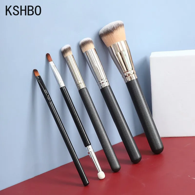 Kshbo pincéis de maquiagem pó fundação corretivo bb creme escova blush corretivo fundação líquido rosto pincéis de maquiagem ferramentas