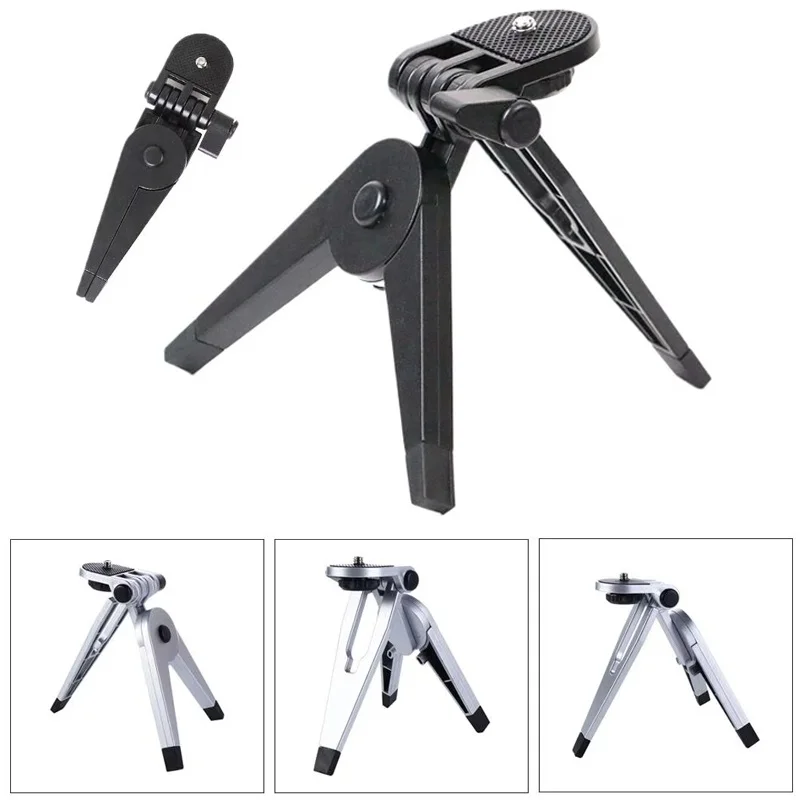 Portable Folding Tripod Travel Shooting Mount Accessories Portable Tabletop Support For DSLR SLR Camera For Vlog Live Photo Use