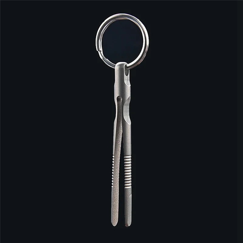 ABLU-1 PCS TC4 Tweezers Outdoor Mini Tweezers Compact Tool CNC Plus Tool Holder Tweezers