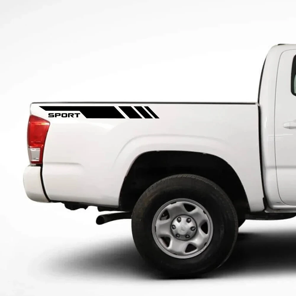 For Toyota Tacoma Car Sticker Kit Sport Side Bed Truck Vinyl Decal Sticker Decal Waterproof PVC Stickers Auto Accessories