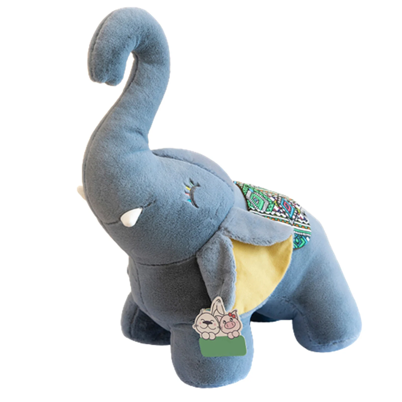 Juguetes de peluche, muñeco de elefante de dibujos animados, juguete de desarrollo educativo temprano
