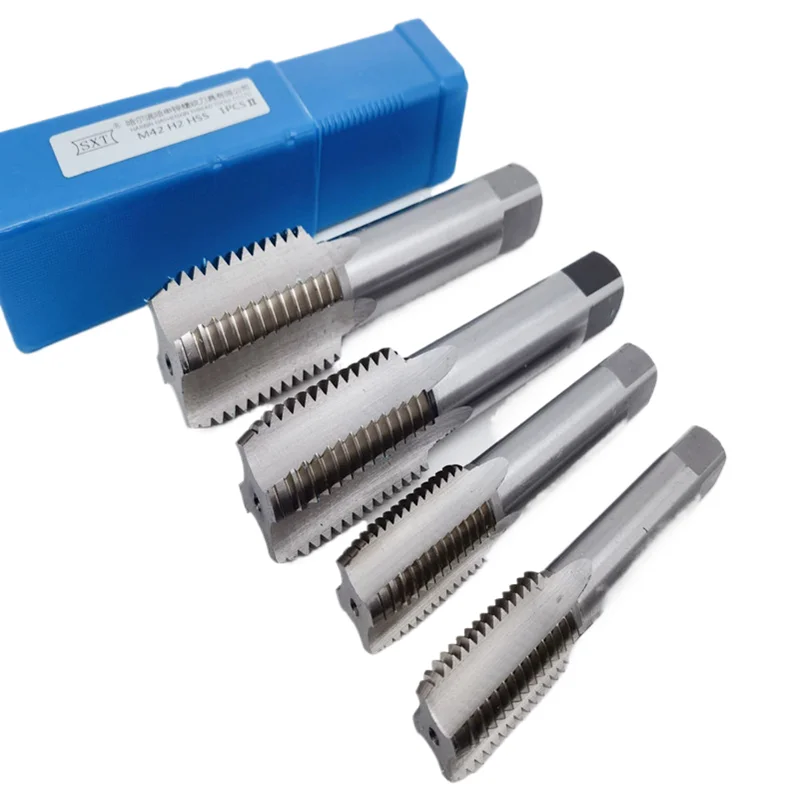 W6542 HSS right mobile phone straight groove tap M14-M23, machine tool for internal thread tapping and repair of machine tools