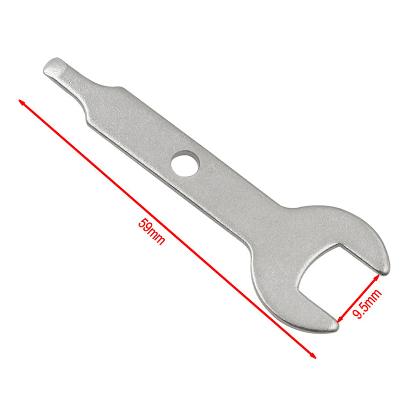 Porca Chuck de alta Qualidade com Chave, Mini Ferramentas Rotativas, Porca Chuck Elétrica, Mini Acessórios, M8x0.75, Prático, Brand New, 3Pcs