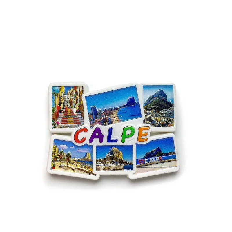 

Spain Calis Tourist Souvenirs Seaside Town Magnetic Fridge Magnets3d3D Creative Decorative Items