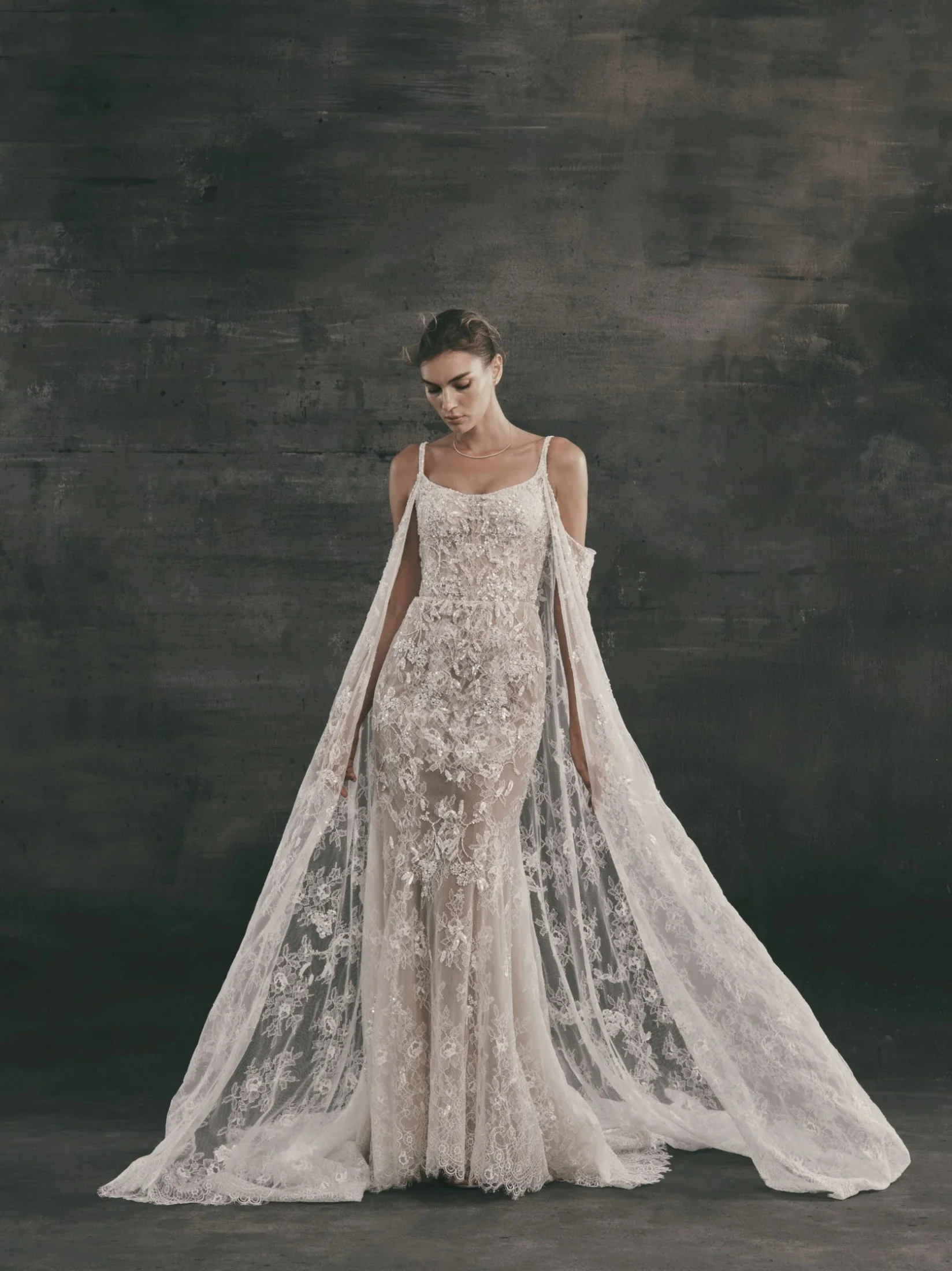 Vestido De Novia Corte Sirena Lace Wedding Dress Desmontables Dresses 2027 Luxury Vestidos Elegantes Civil Alta Costura Bridal