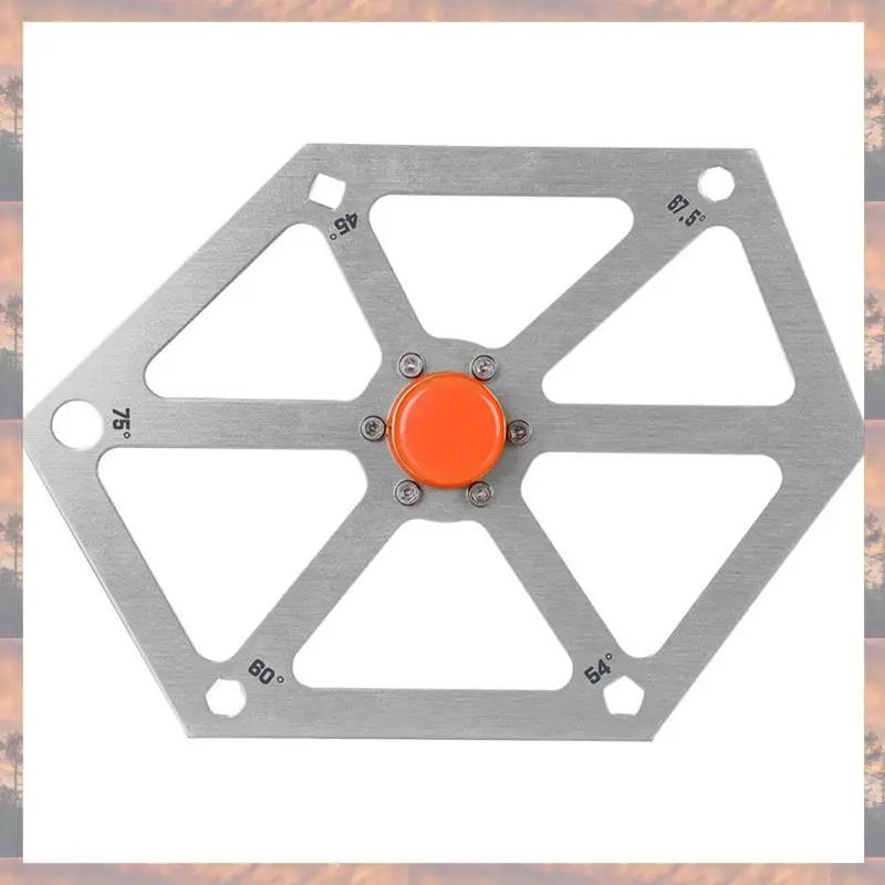 

Угловая линейка Trend 2025 года, режущий станок, регулировка угла настольной пилы с магнитной шестиугольной линейкой из алюминиевого сплава