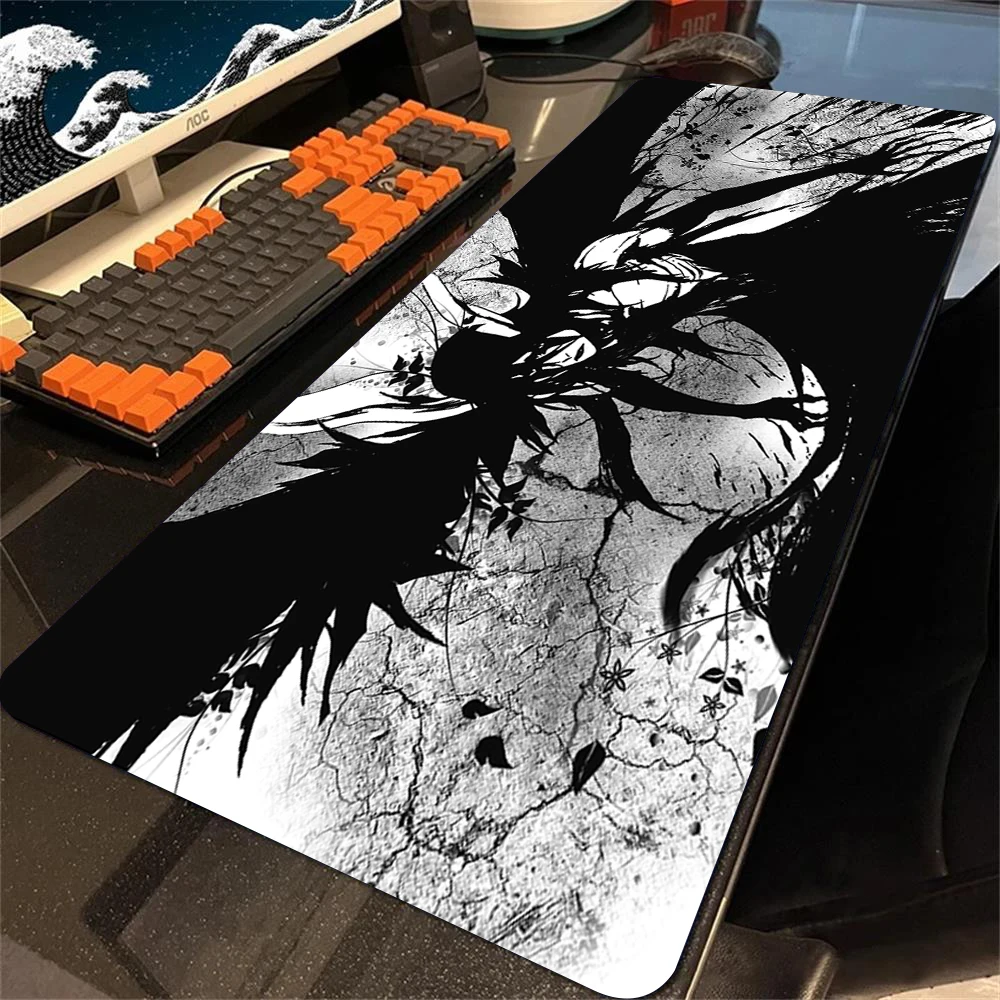 Anime Bleach Large Mouse Pad Gamer Cabinet Pc Keyboard Desk Mat 900x400 Computer Gaming Accessories Kurosaki Ichigo Mousepad Xxl