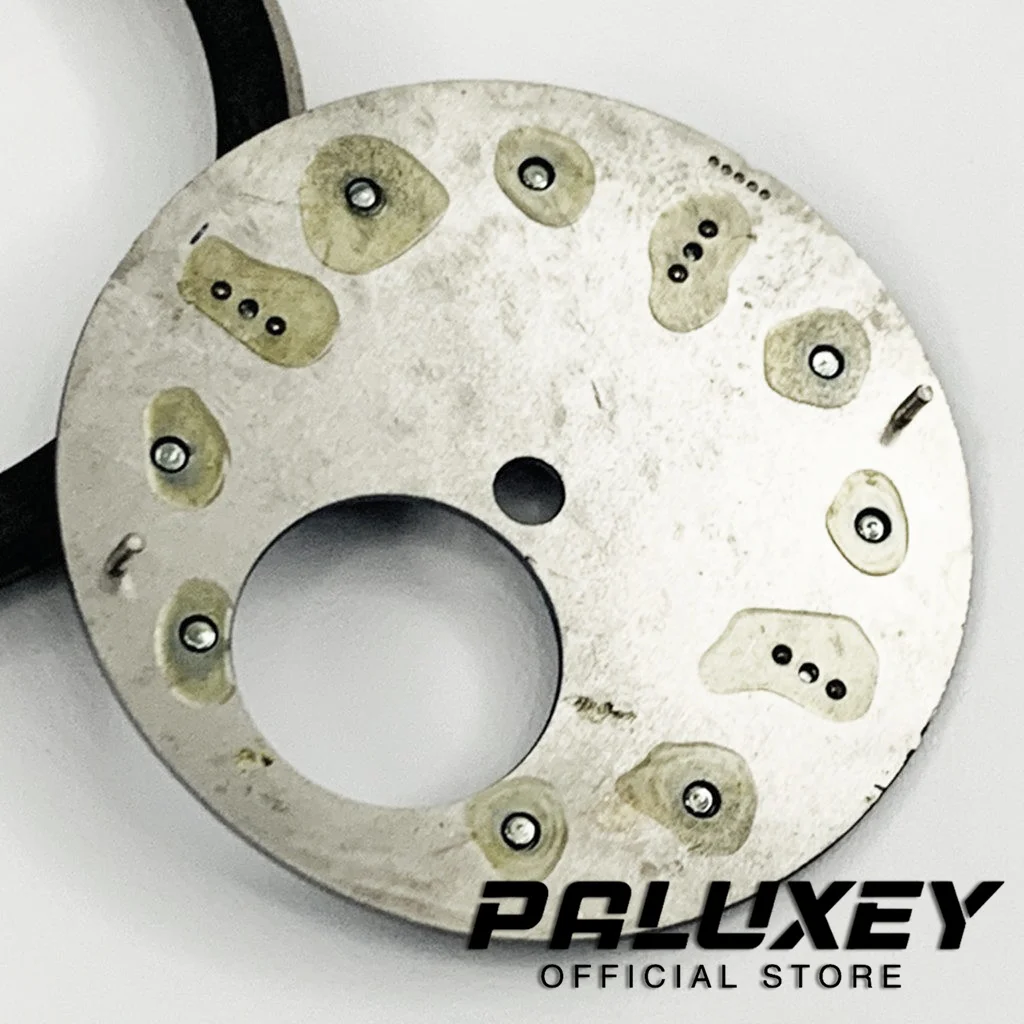 Nh38 29mm Green Grey Blue Black Watch Dial Green Luminous Watch Faces for NH38 Movement Replacement Parts