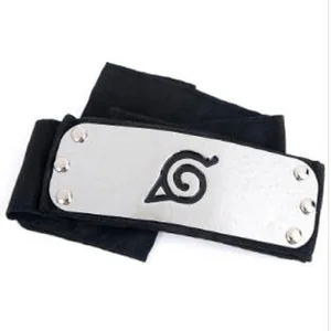Anime Rebelde Stirnband für Cosplay, Stirnband Guarda, Akatsuki -Requisiten, Uchiha Ninja Kriegergürtel, Kopfbedeckungszubehör 6 Hauptverkauf Chapeu Akatsuki - №4