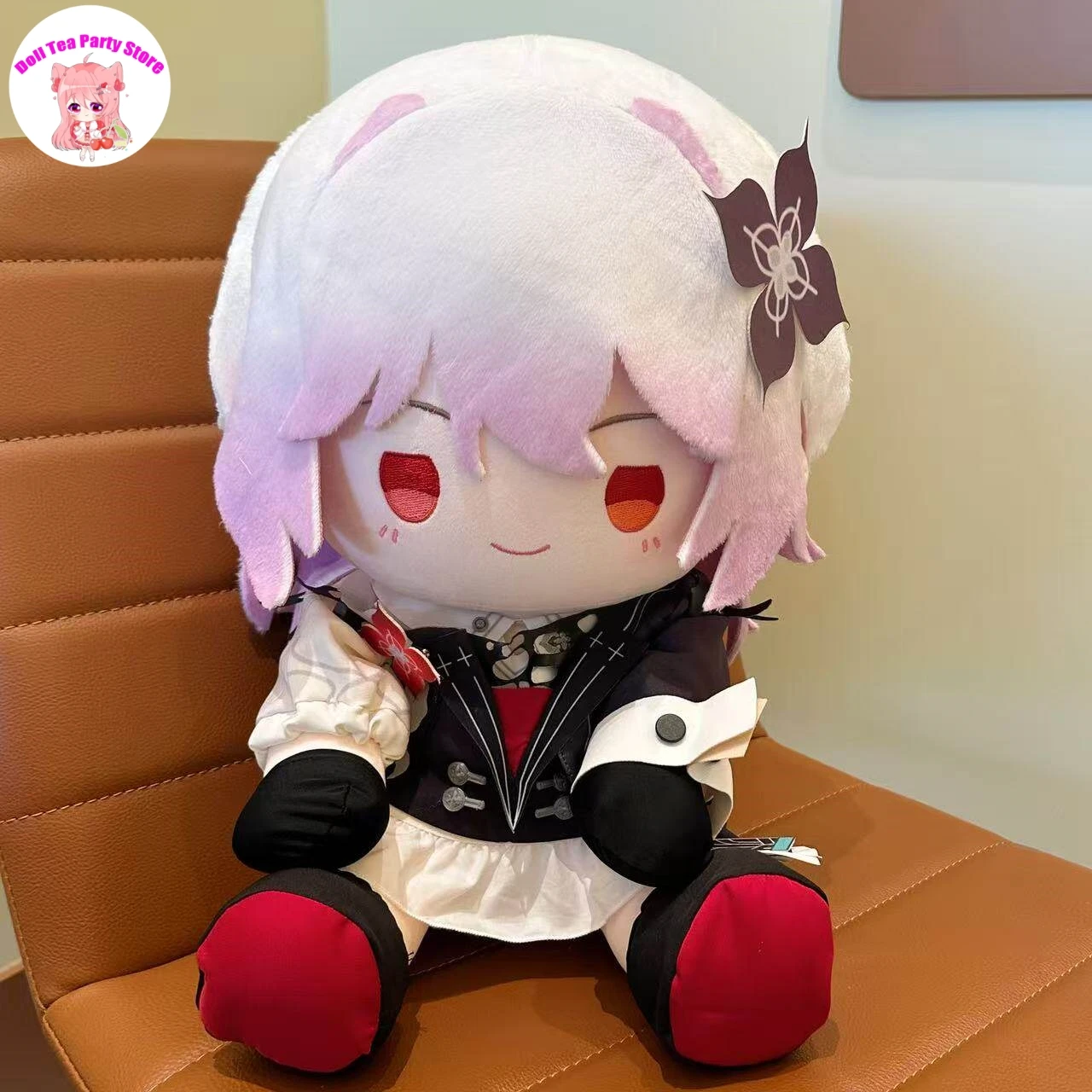 

Game Evernight Honkai: Star Rail March 7th Sitting Posture Plush Doll Cotton Plushie Cosplay Cute Toy Mascot Birthday Gift