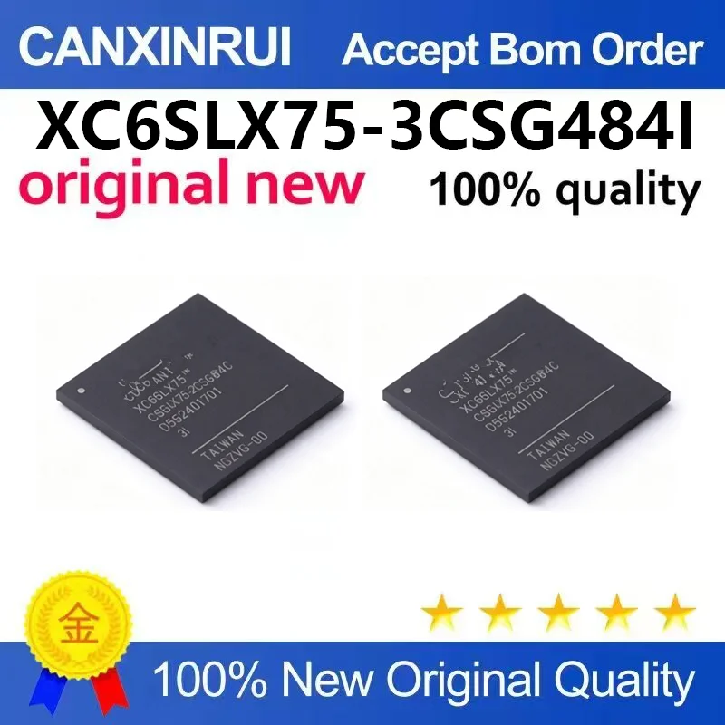 （5pcs-10pcs）Brand new original XC6SLX75-3CSG484I