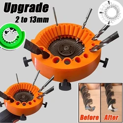 Multipurpose Drill Bit Grinding Sharpener Polishing Grinding Tools 125mm Angle Grinder Powered Tool Parts 2-13mm Drill Bits