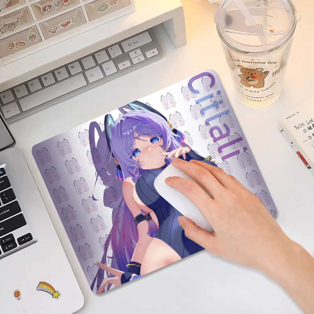 Citlali Genshin Impact Mousepad RGB Small Size Gaming Mouse Pad With LED Light Desk Mat Super Smooth Non-slip Rubber Bottom